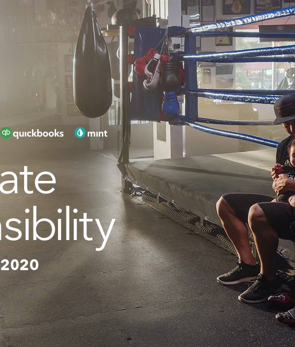 Intuit's 2020 Corporate Responsibility Report Cover Image