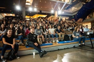 Intuit Employees and Tech Women at Intuit Event