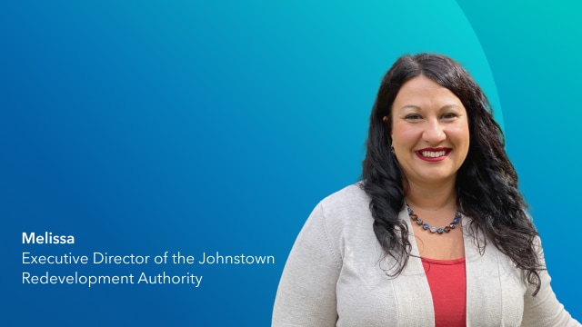 Introducing Melissa, Executive Director of the Johnstown Redevelopment Authority