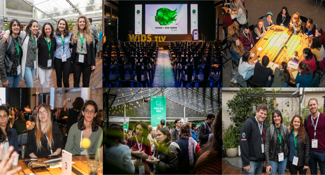 Women in Data Science Conference collage