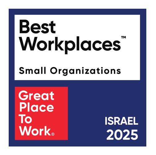 Great Place To Work - ISRAEL 2025 badge