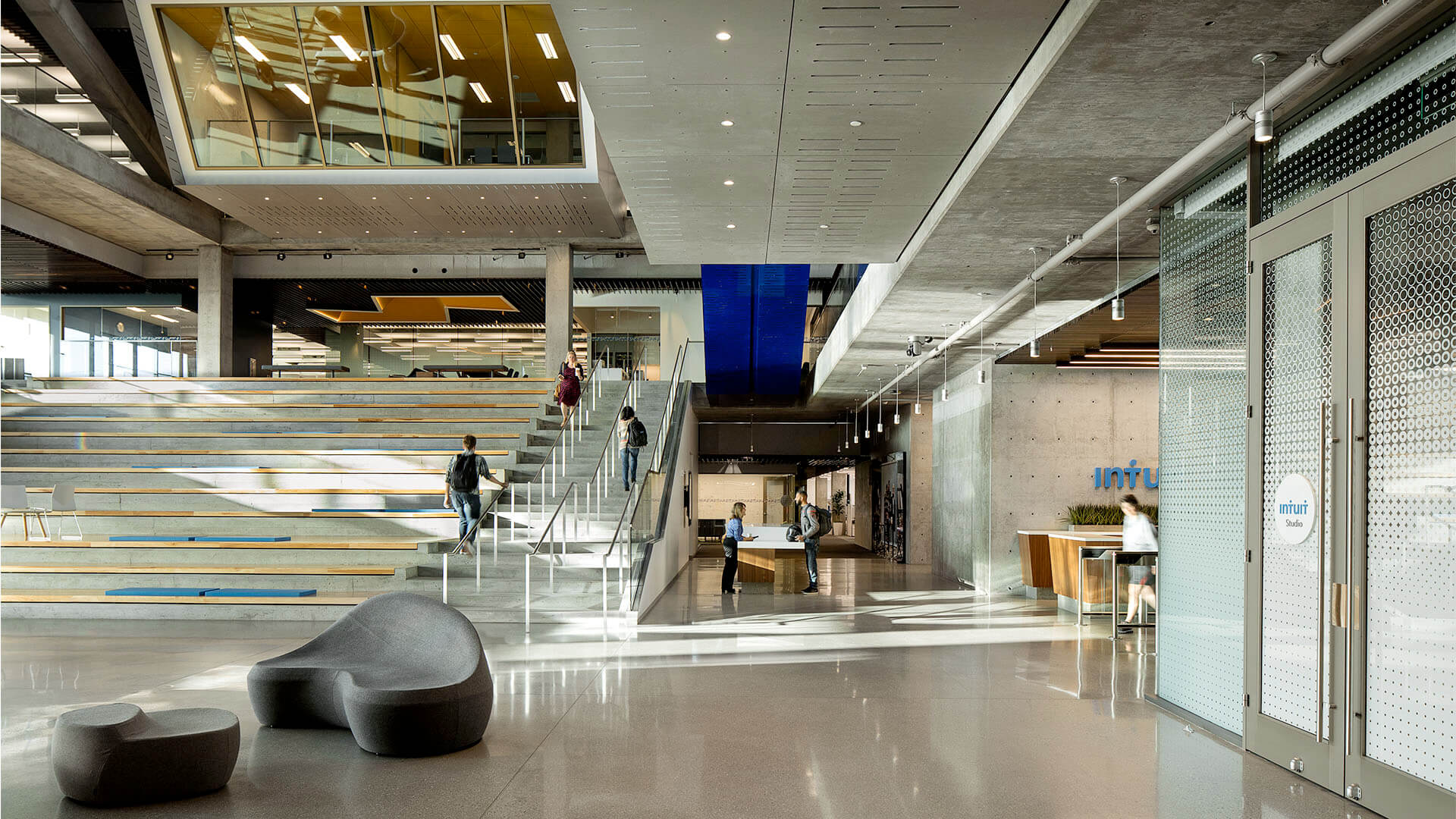 Media Contacts, Supplier Registration, and more Intuit Building Lobby