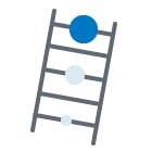 Icon representing a ladder