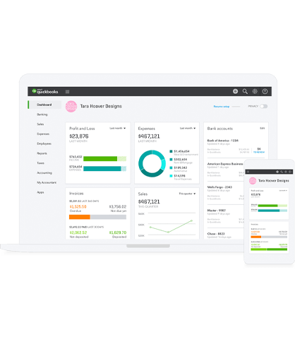 QuickBooks Product Screenshot