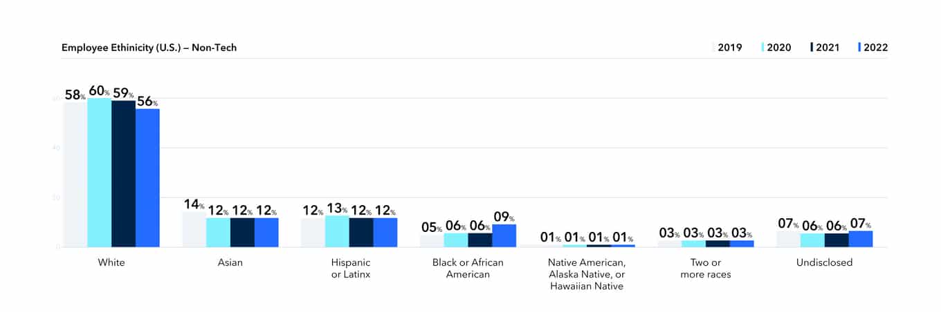 Employee Ethnicity Non-Tech