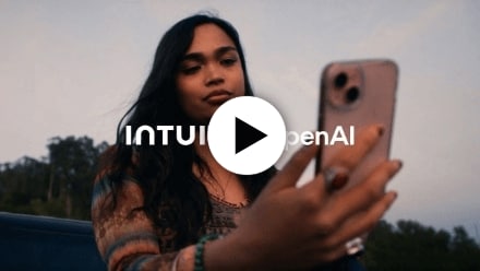 A person holding an object in her hands.