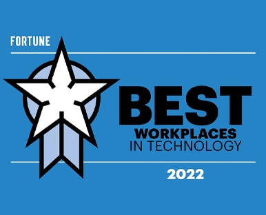Fortune best workplaces in technology 2022 graphic