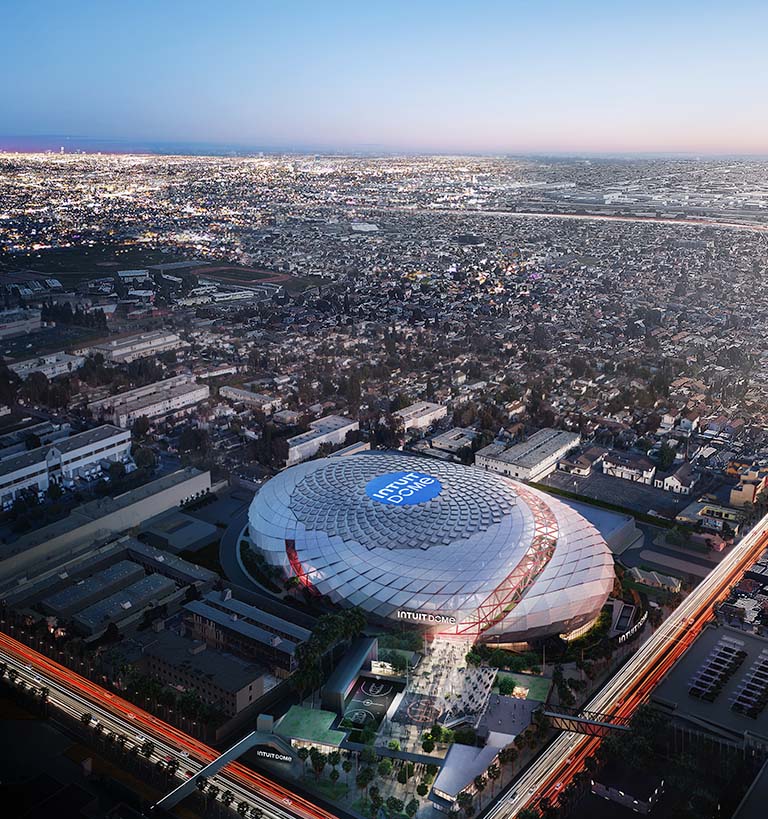 Intuit Dome A partnership with the LA Clippers