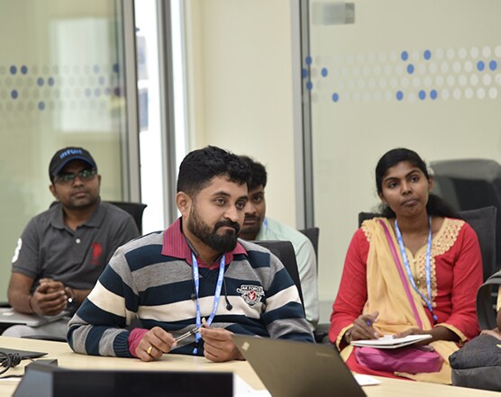 Financial Education and Literacy Job interview training for blind and low vision students in India