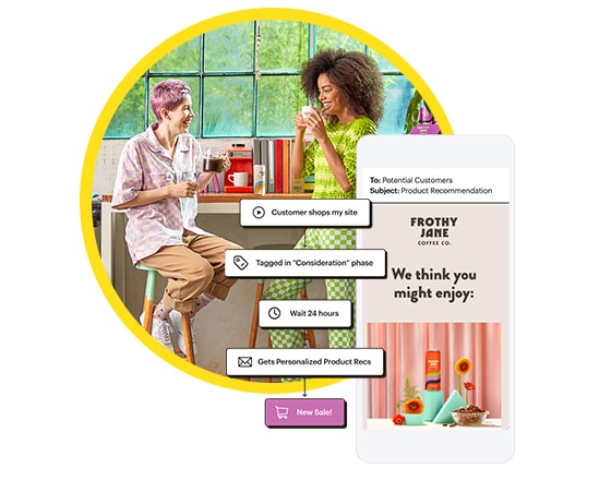 Mailchimp product screenshot