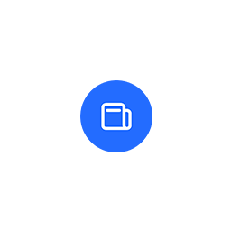 news icon in blue background