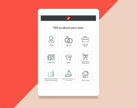 TurboTax TurboTax screenshot on tablet