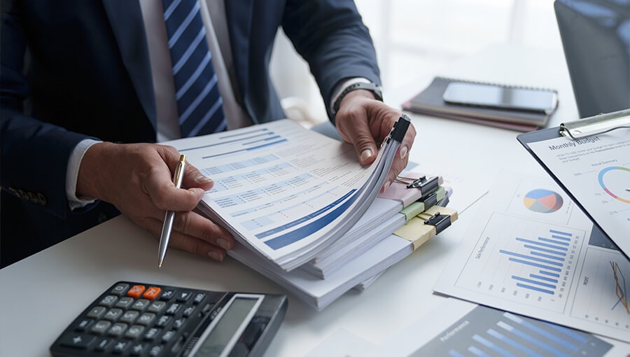 An accountant creating an accounts payable workflow.