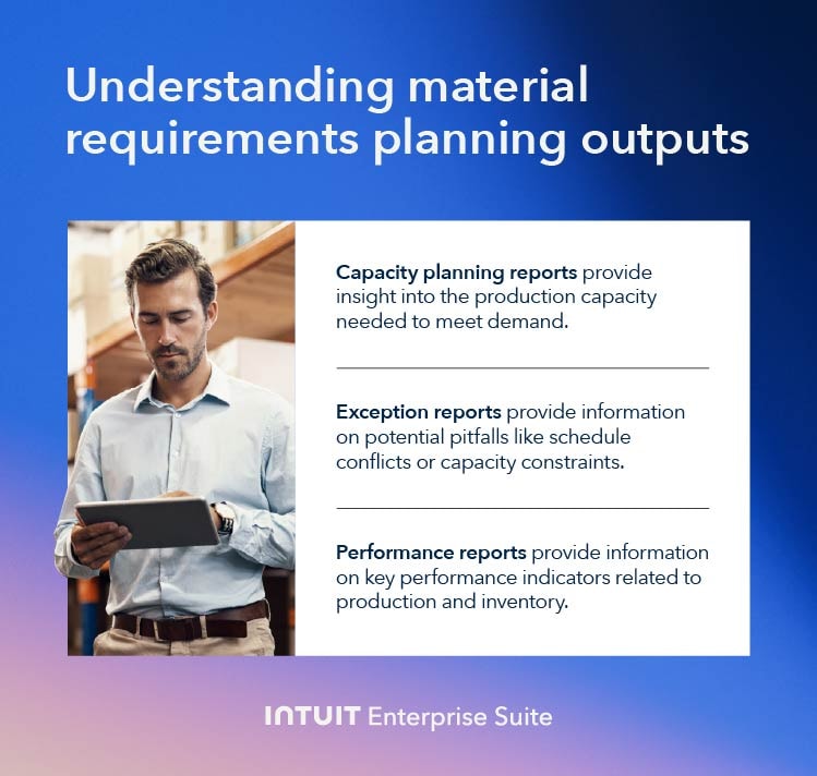 A tablet is being displayed in front of a man.