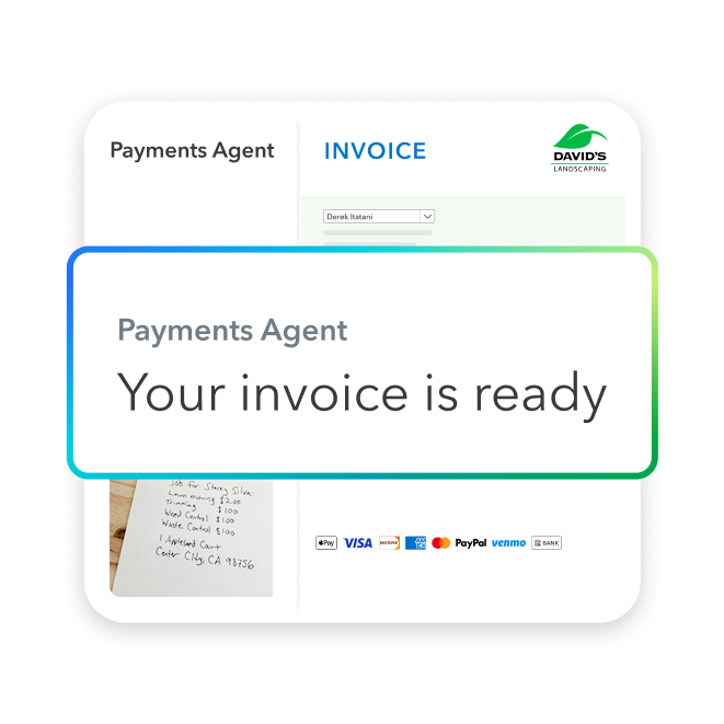 A receipt is shown with a fee receipt.